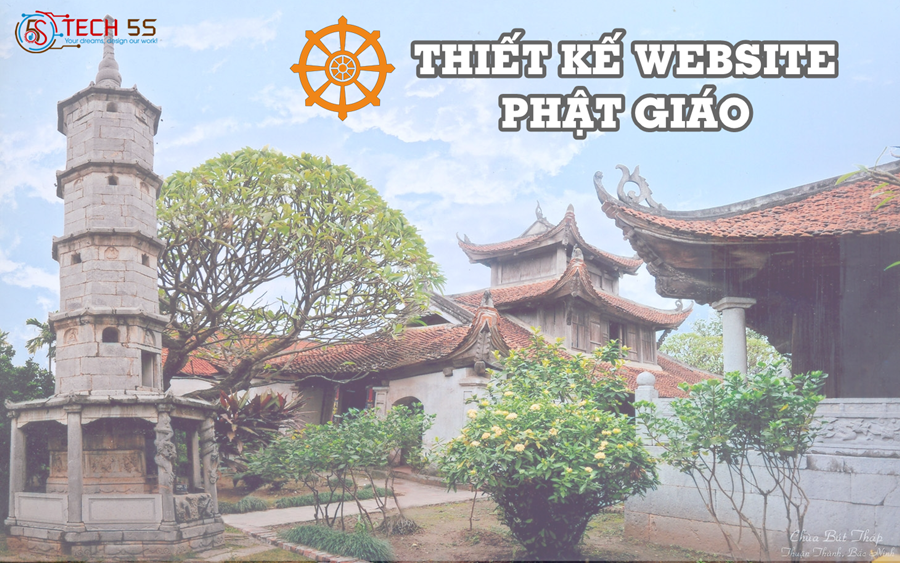 Thiết kế website Phật giáo chùa chiền