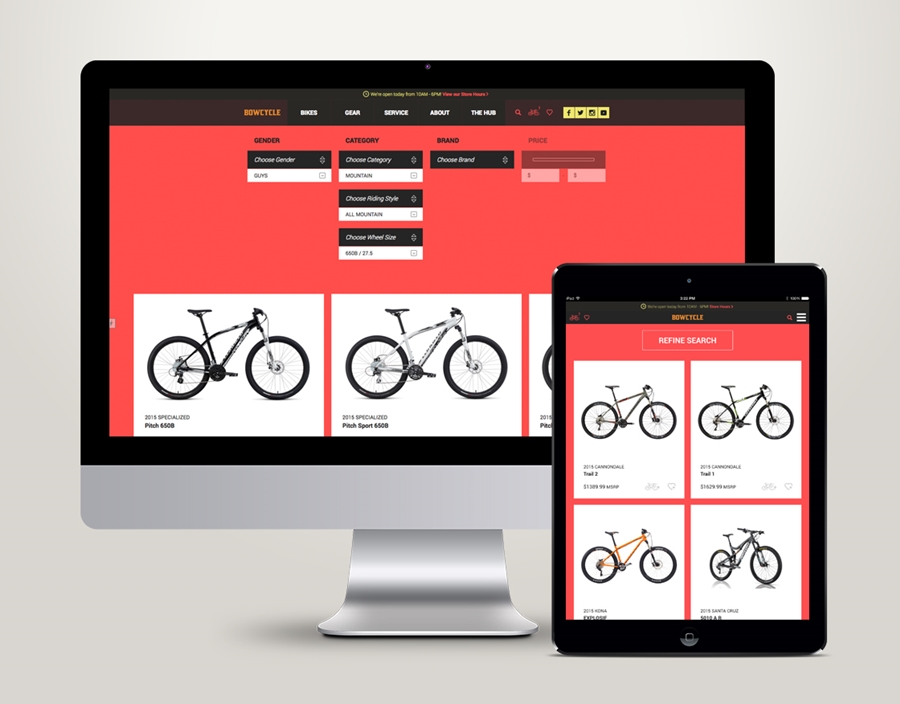 Thiết kế website xe đạp uy tín