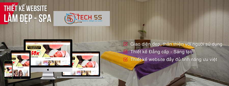 Thiết kế website spa tại Hà Nội