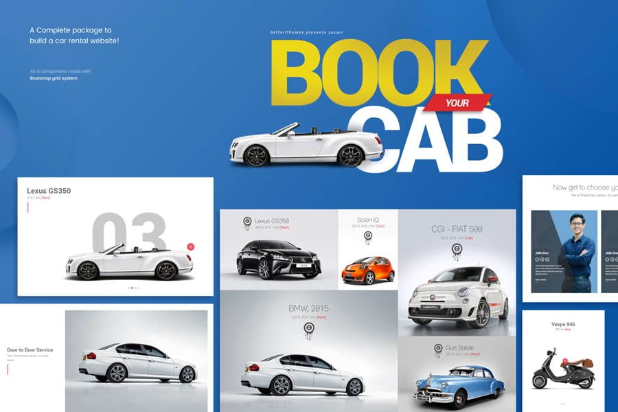 Thiết kế website thuê xe chuyên nghiệp