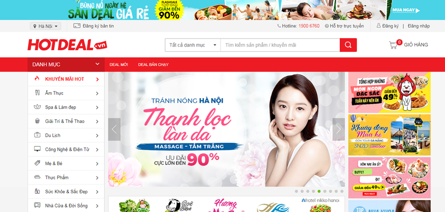Thiết kế website deal, group coupon hiệu quả